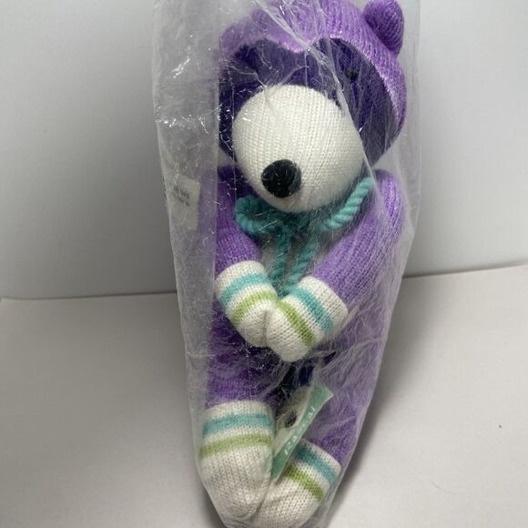 Midwest CBK Rascal Raccoon Knit Plush From Genuine Monkeez Collection NWT 11 in - Picture 5 of 5